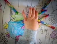 Child coloring